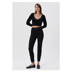 MaviCindy 90s Siyah Jean Pantolon 100277-82292