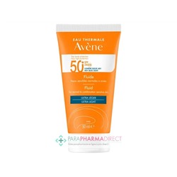 Avène Solaire SPF50+ Fluide Ultra Léger Très Haute Protection 50 ml