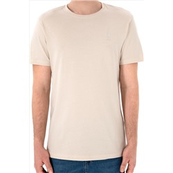 Erkek Regular Fit Bisiklet Yaka Taş Basic Tişört