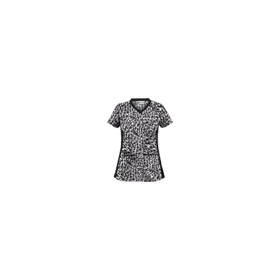 UA Wild Thing Black Print Scrub Top
