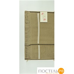 H2S783KBEJ Набор полотенец Tivolyo Home NATURAL SLIM тёмно-бежевый 2 предмета