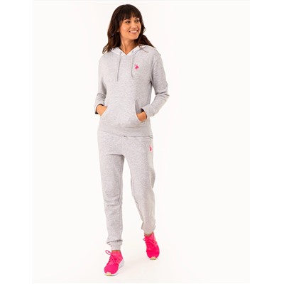 HIGH LOW MULTI TONAL LOGO HOODIE