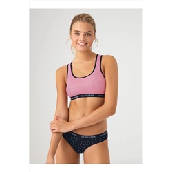 U.S. Polo Assn. Kadın Lacivert Büstiyer Slip Takım USPA66251