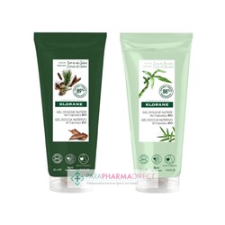 Klorane Cupuaçu Gel Douche Nutritif Ecorce de Cèdre + Gel Douche Nutritif Sève de Bambou 2x200mlLot  × 2