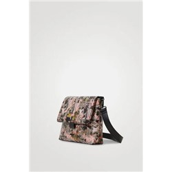 Bolso bandolera solapa cierre exterior