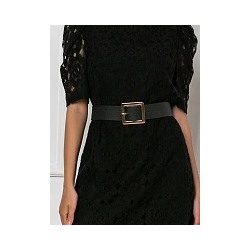 Ремень женский арт. P2/черный/широкий