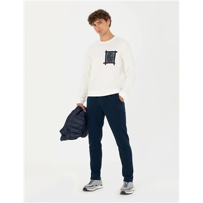 Lacivert Slim Fit Eşofman Altı