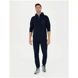 Lacivert Regular Fit Sweatshirt