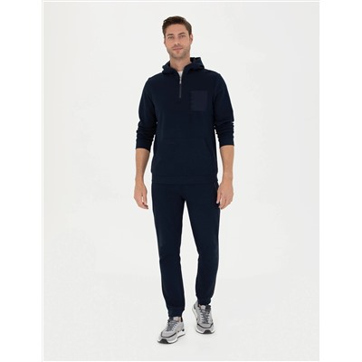 Lacivert Regular Fit Sweatshirt