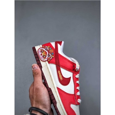 Кроссовки на заказ Nik*e Dunk Golden Snake Xianruifuyun, Год змеи, универсальные трендовые нескользящие износостойкие легкие кроссовки с низким берцем.  арт. 120125