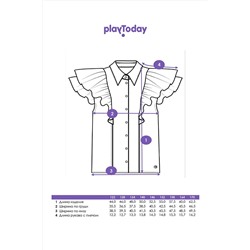 Блузка PLAYTODAY, 1128153