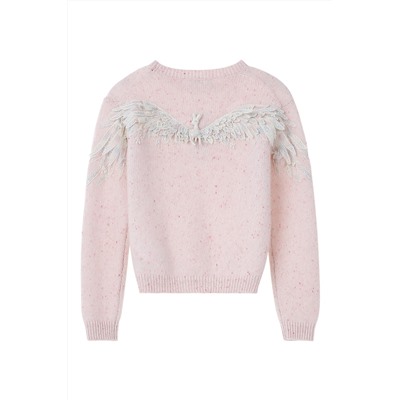 Jersey de lana y cachemir Rosa