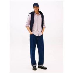 Regular Fit Stripe Stretch Oxford Shirt
