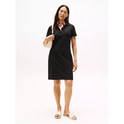 Stretch-Cotton Regular Fit Polo Dress