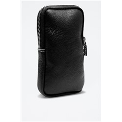 Bolso de mano de piel Albaredo Negro