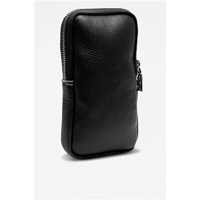 Bolso de mano de piel Albaredo Negro