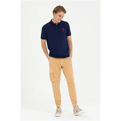 Erkek Camel Kanvas Pantolon