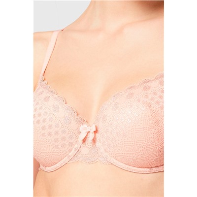 Sujetador con relleno Cherie Cherie - Rosa empolvado