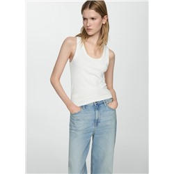 Jeans rectos tiro medio