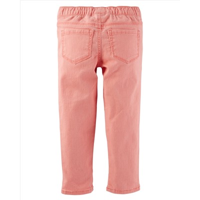 Twill Moto Jeggings