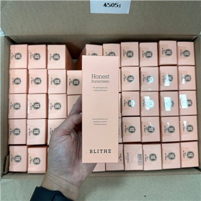 Blithe Солнцезащитный крем для лица 50 spf увлажняющий Honest Sunscreen, 50 мл