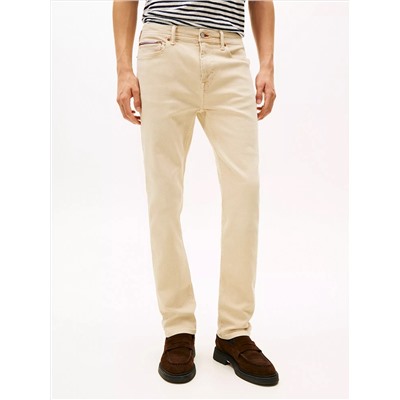 Garment-Dyed Slim Jean