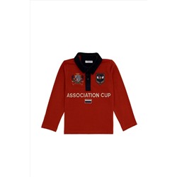 Erkek Çocuk Kiremit Sweatshirt