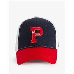 MENS PATCH P HEATHER TWILL HAT