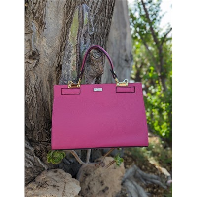 Ab.Zapatos PELLE Birkin/2 (720) fuxia