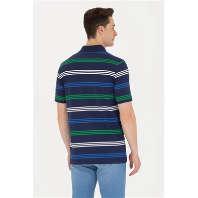 Erkek Lacivert Polo Yaka Tişört