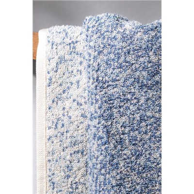 Brest İpliği Boyalı Yüz Havlusu - Mavi - 50x85 cm - Natural Koleksiyon