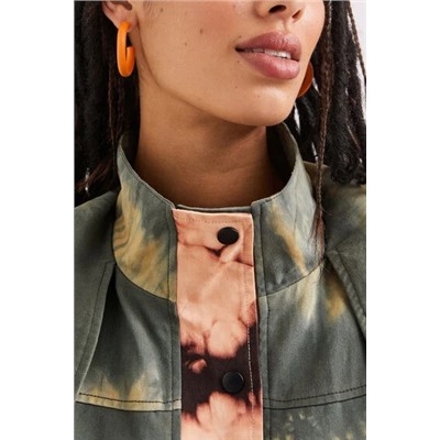 Parka tie-dye