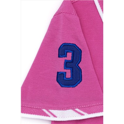 Erkek Çocuk Pembe Polo Yaka Tişört