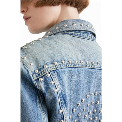 Chaqueta vaquera tachuelas Johnson Hartig