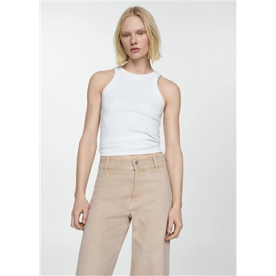 Jeans Catherin culotte tiro alto