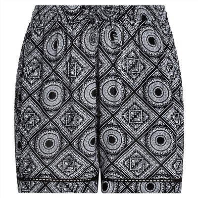 Damen Shorts mit Allover-Motiv