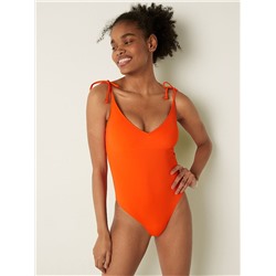 PINK PLUNGE ONE-PIECE