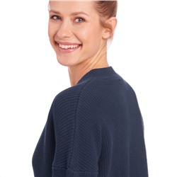Damen Strickjacke mit großen Knöpfen