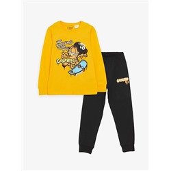 LC Waikiki Bisiklet Yaka Garfield Baskılı Uzun Kollu Erkek Çocuk Pijama Takımı, LCW Kids                                            
                                            Bisiklet Yaka Garfield Baskılı Uzun Kollu Erkek Çocuk Pijama Takımı