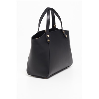 Bolso de piel Parl Negro