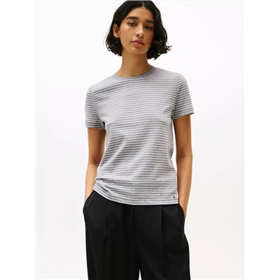 Drapey Smooth Cotton T-Shirt