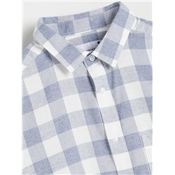 Рубашка в клетку, REGULAR FIT