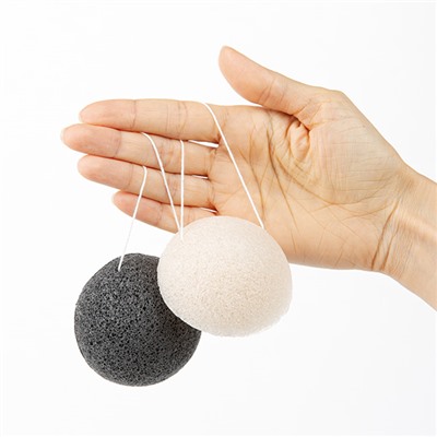 White Konjac Sponge, Спонж конняку