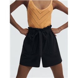 Shorts mit hoher Taille