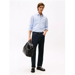 Regular Fit Stripe Stretch Oxford Shirt