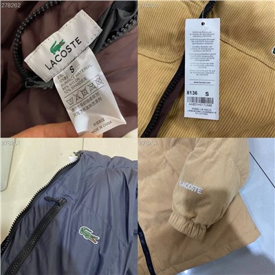 Мужская утепленная двухсторонняя куртка LACOST*E ОРИГИНАЛ!