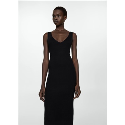 Vestido tirantes punto