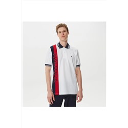Nautica Erkek Beyaz Classıc Fıt Kısa Kollu Polo K35518T