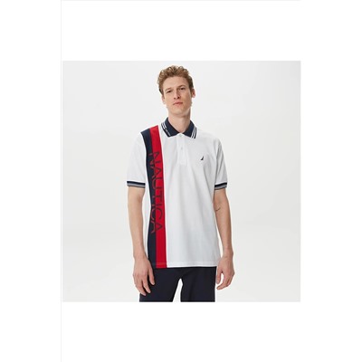 Nautica Erkek Beyaz Classıc Fıt Kısa Kollu Polo K35518T