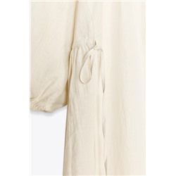 100% LINEN TUNIC DRESS ZW COLLECTION
